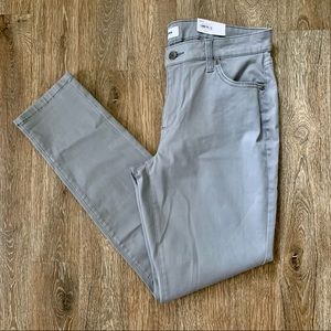 NWT Super Soft Stretch Gray Skinny Jeans Size 12